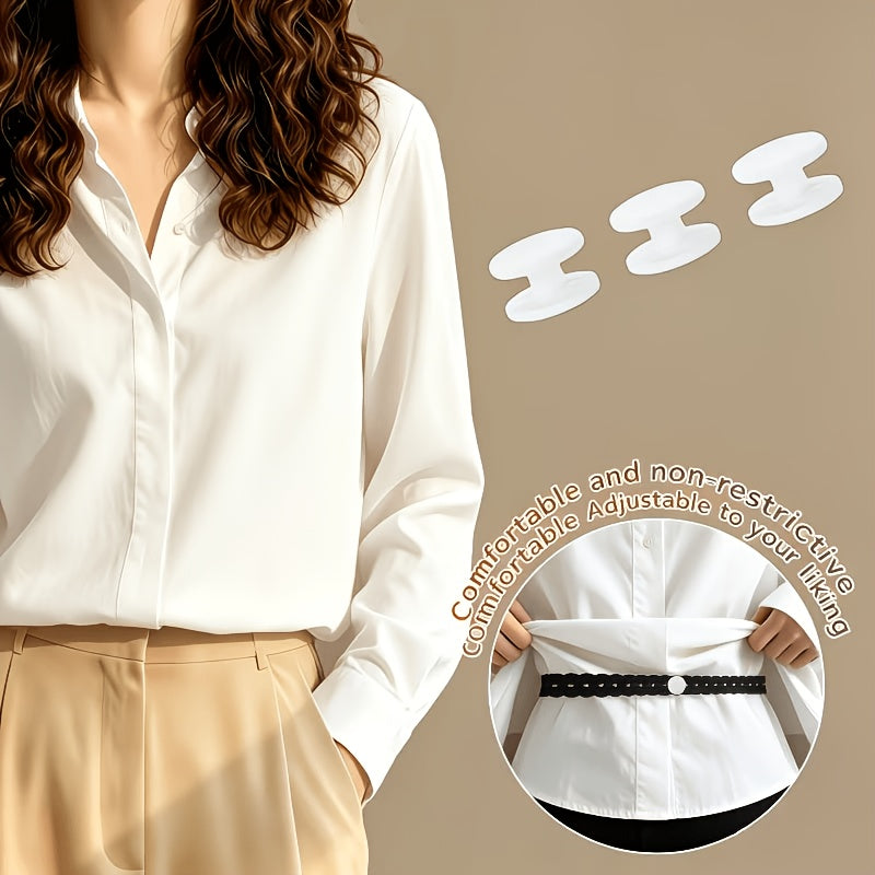 Ceinture à Boucle Classique Élastique pour Femme Lauriane — visuel 3