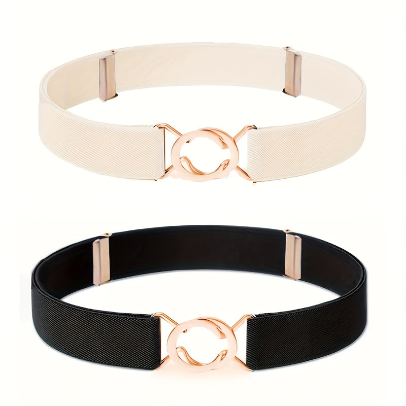 Ceinture à Boucle Classique Élastique pour Femme Sophie — visuel 10