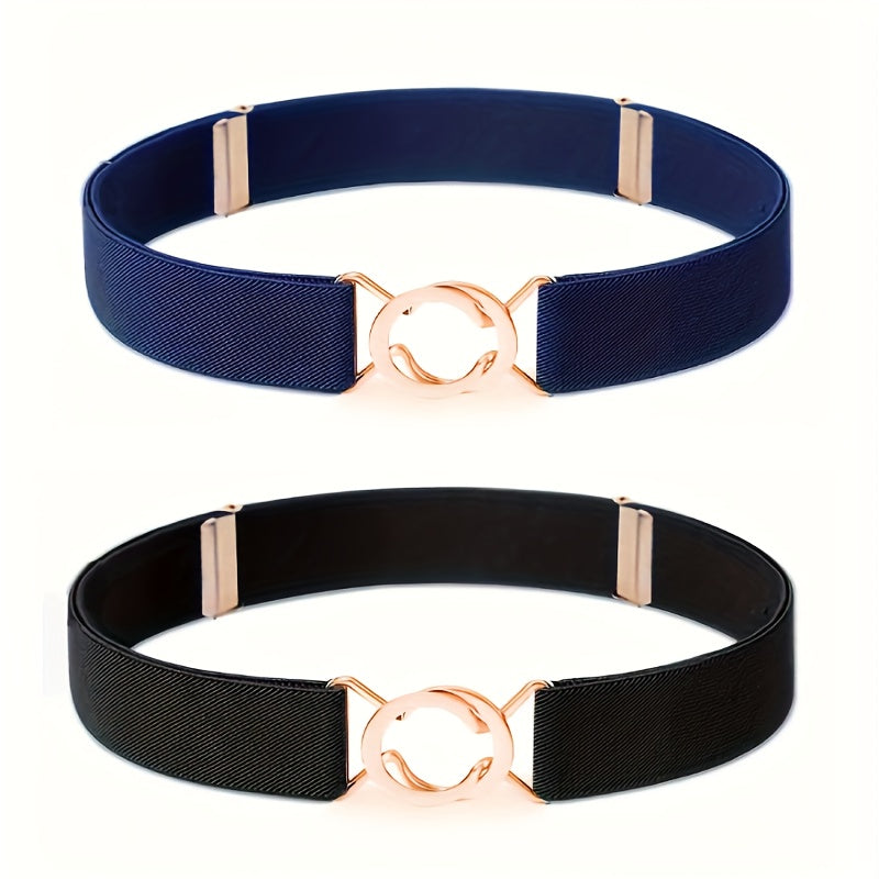 Ceinture à Boucle Classique Élastique pour Femme Sophie — visuel 11