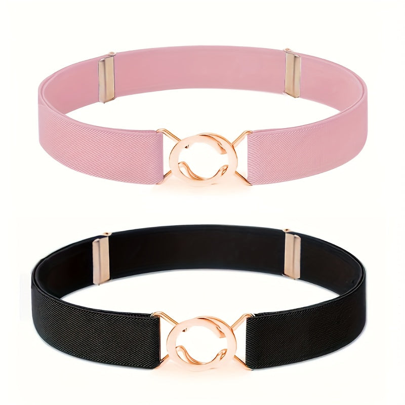 Ceinture à Boucle Classique Élastique pour Femme Sophie — visuel 7