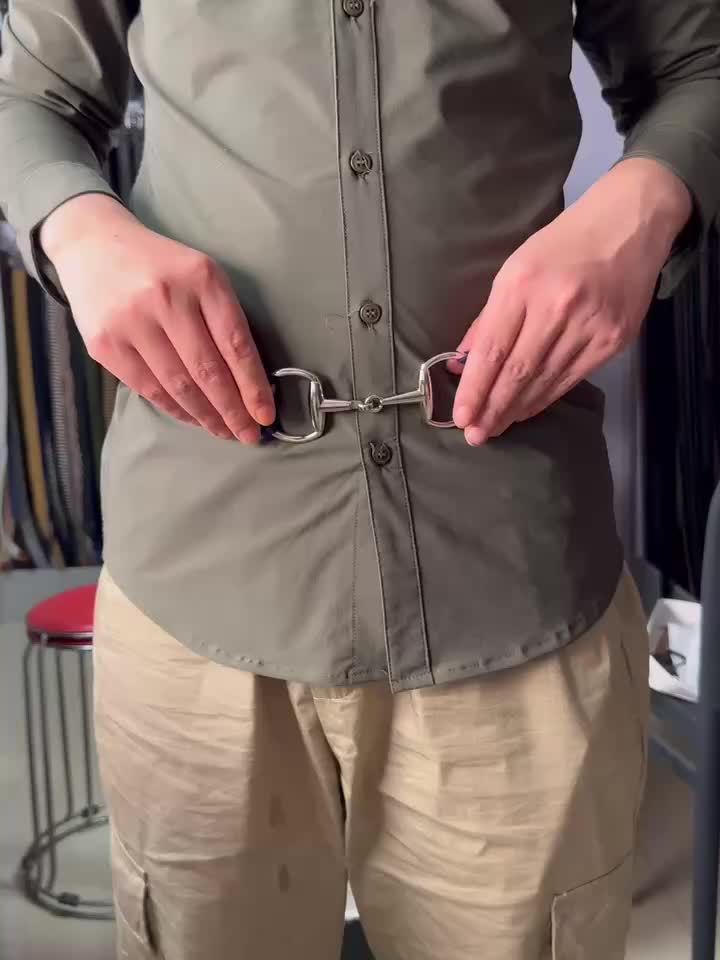 Ceinture à Boucle Classique Élastique pour Homme Berne — visuel 20