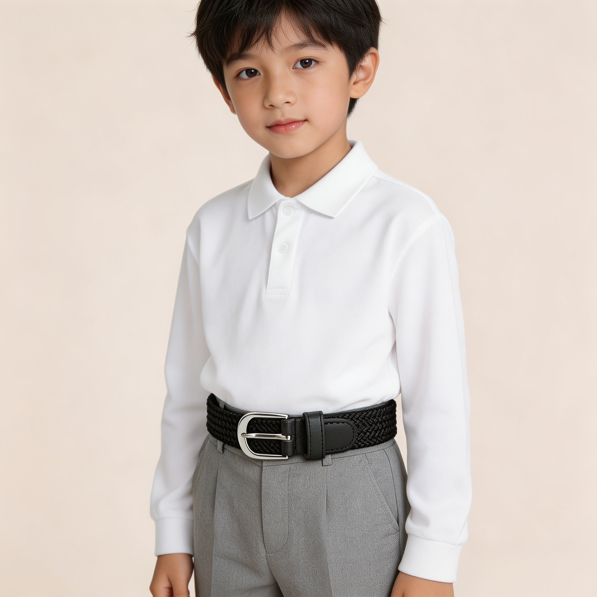 Ceinture à Boucle Classique Élastique pour Homme Silvère — visuel 7