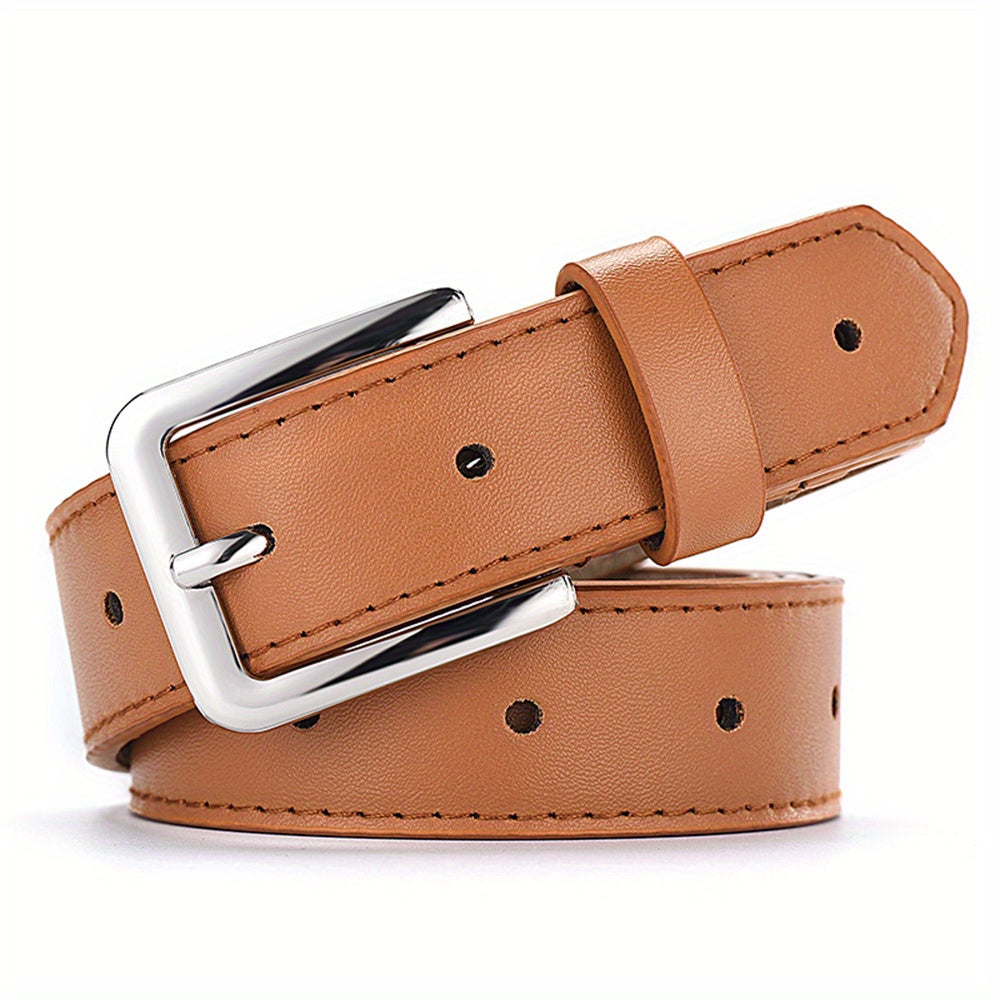 Ceinture à Boucle Classique en Simili Cuir pour Femme Aurore — visuel 3