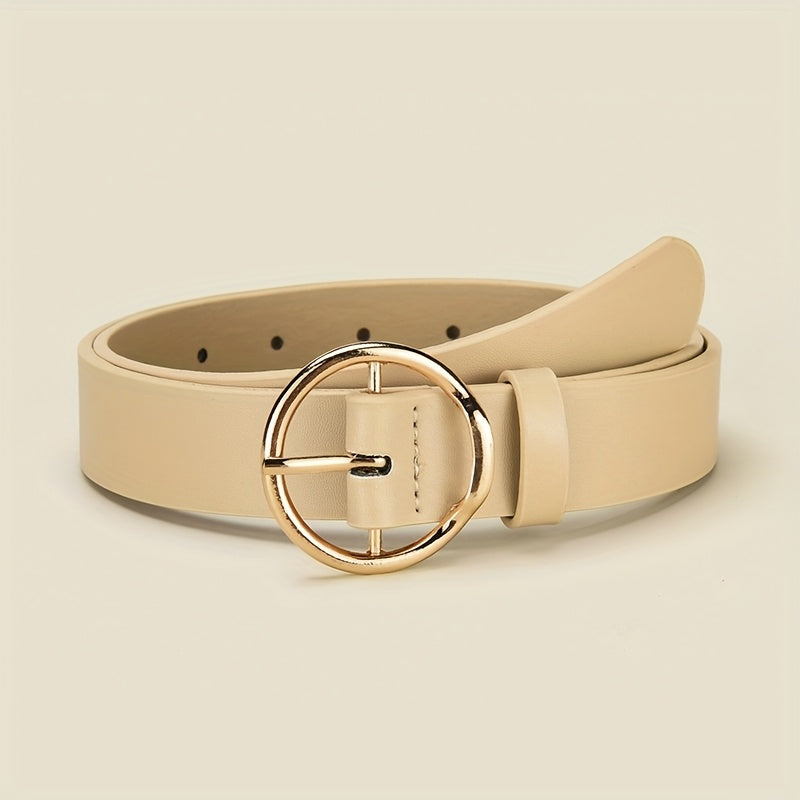 Ceinture à Boucle Classique en Simili Cuir pour Femme Biarritz — visuel 5
