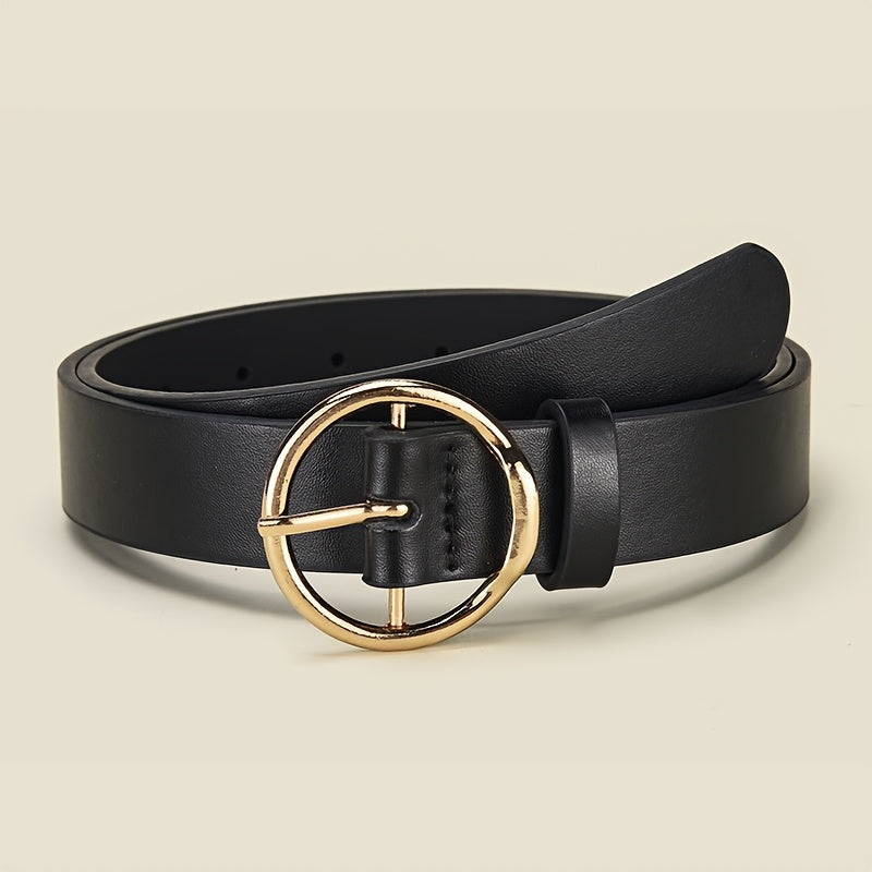 Ceinture à Boucle Classique en Simili Cuir pour Femme Biarritz — visuel 7