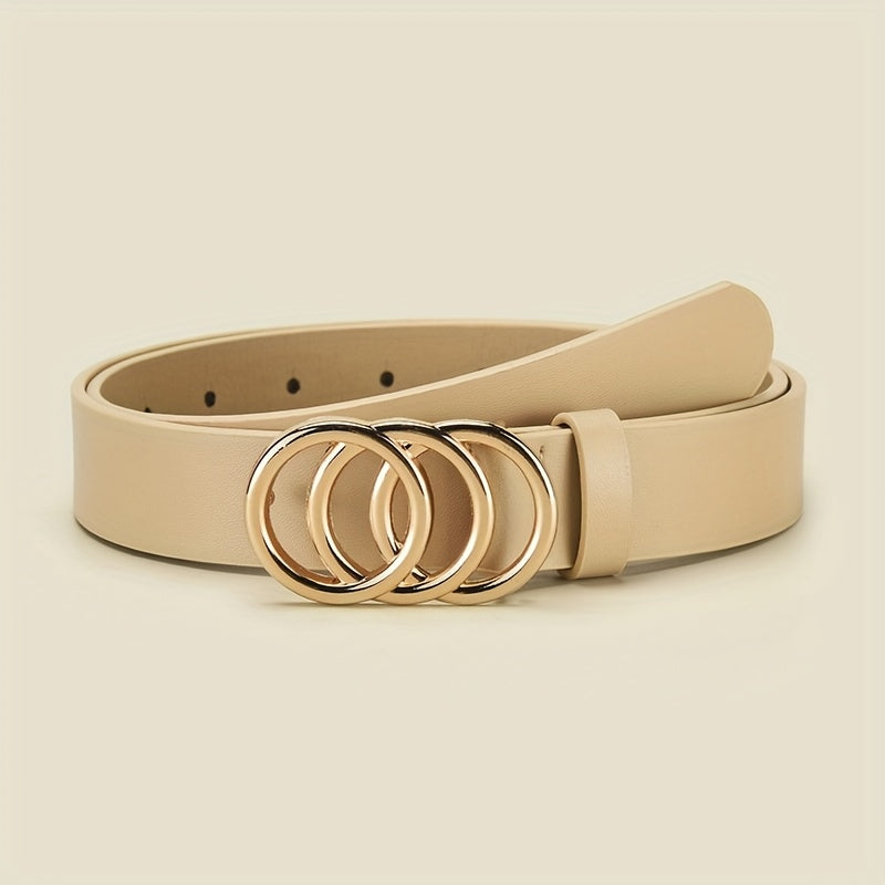 Ceinture à Boucle Classique en Simili Cuir pour Femme Biarritz — visuel 8