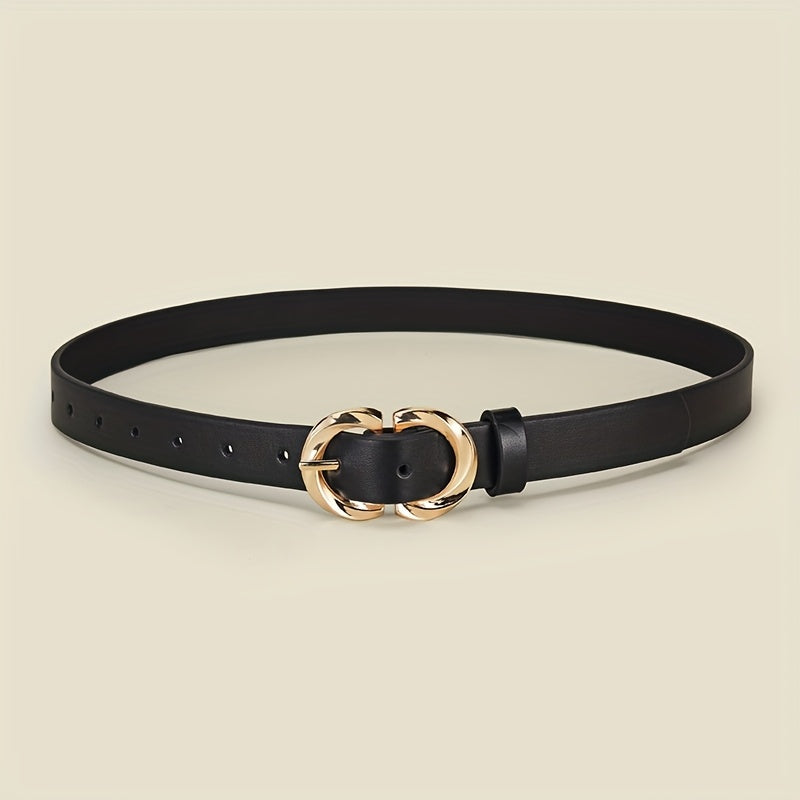 Ceinture à Boucle Classique en Simili Cuir pour Femme Biarritz — visuel 9