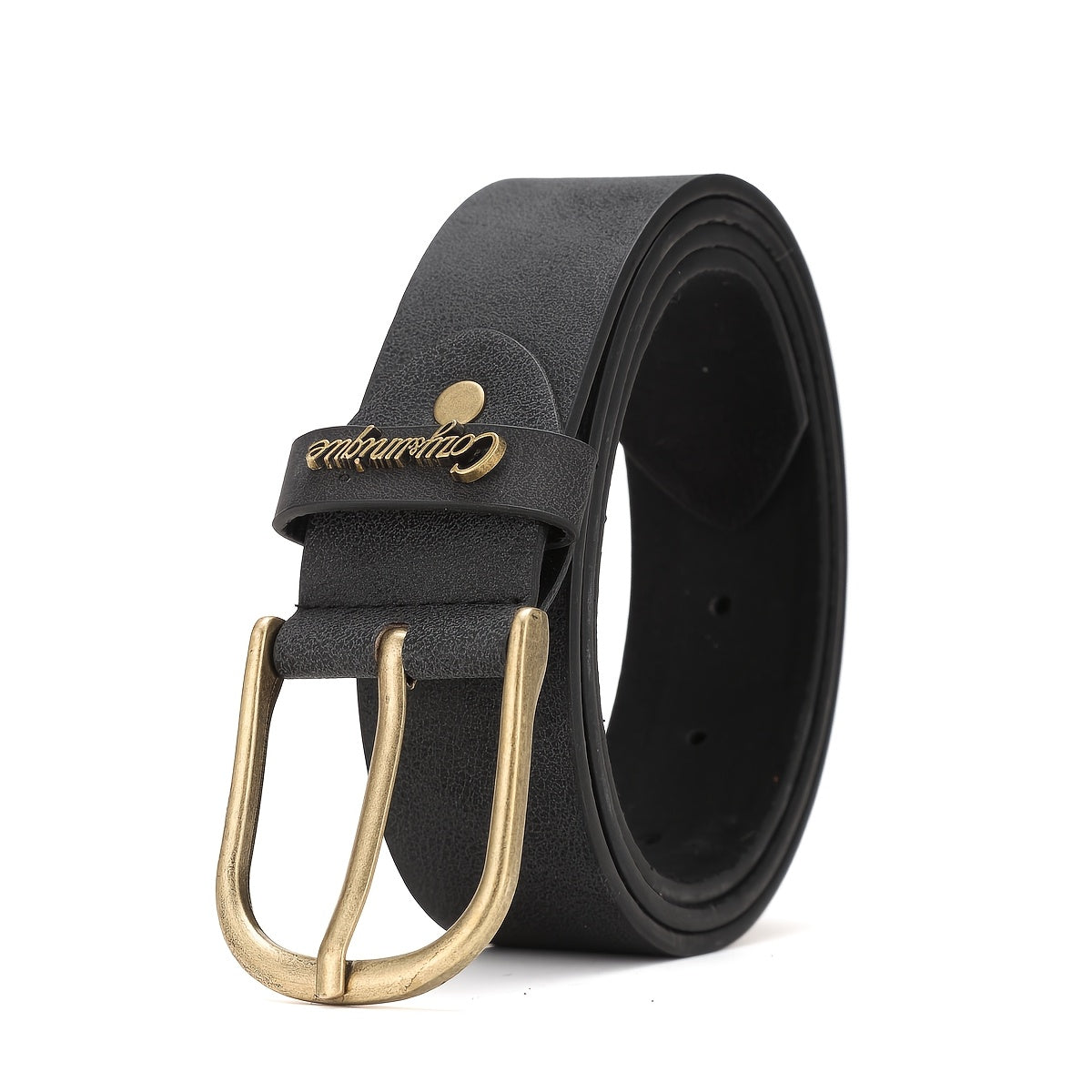 Ceinture à Boucle Classique en Simili Cuir pour Femme Eglantine — visuel 11