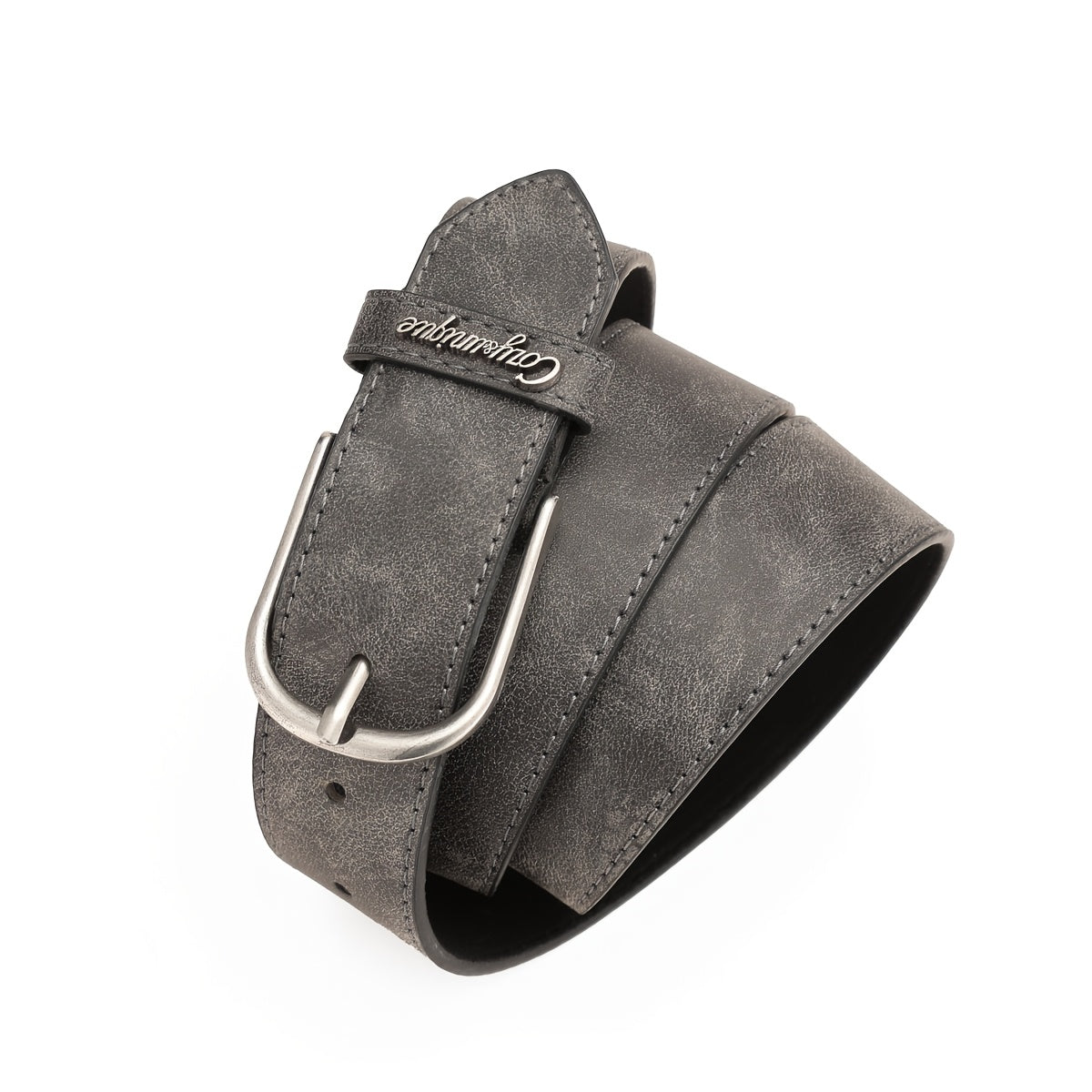 Ceinture à Boucle Classique en Simili Cuir pour Femme Eglantine — visuel 4