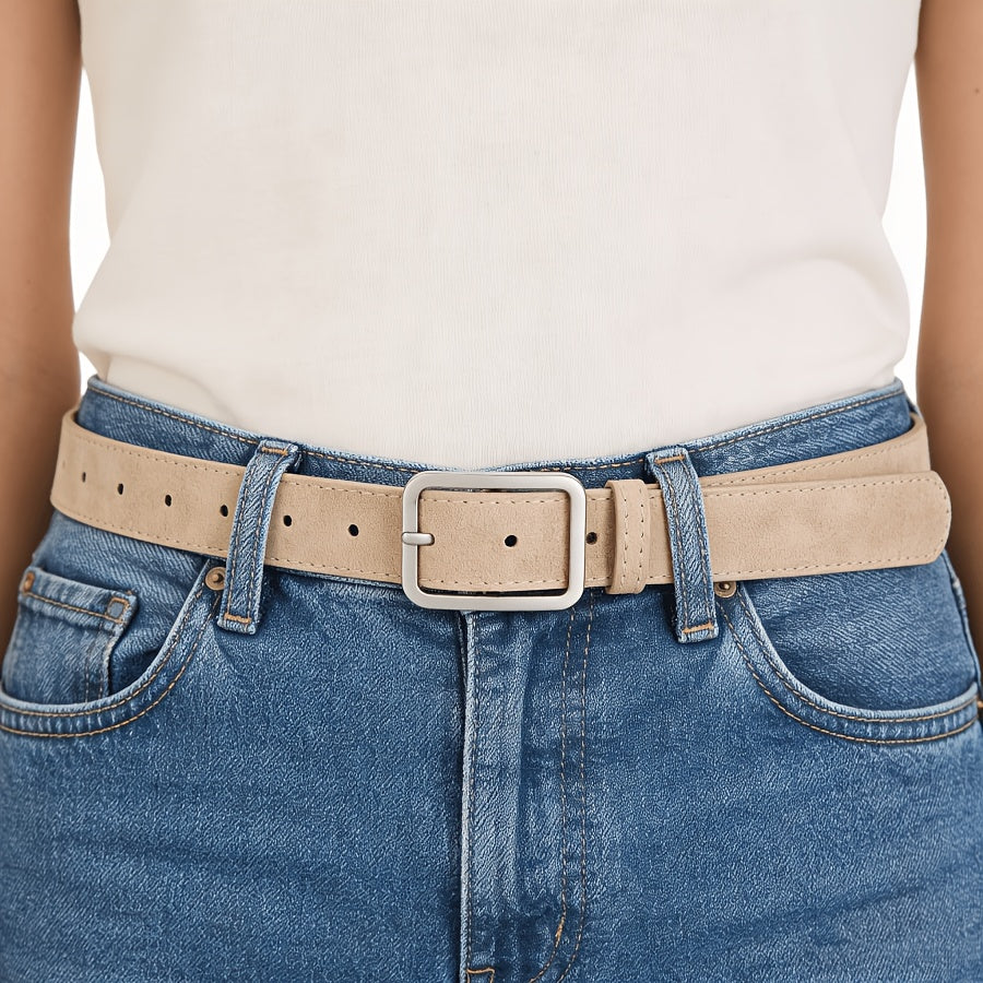 Ceinture à Boucle Classique en Simili Cuir pour Femme Eloïse — visuel 7