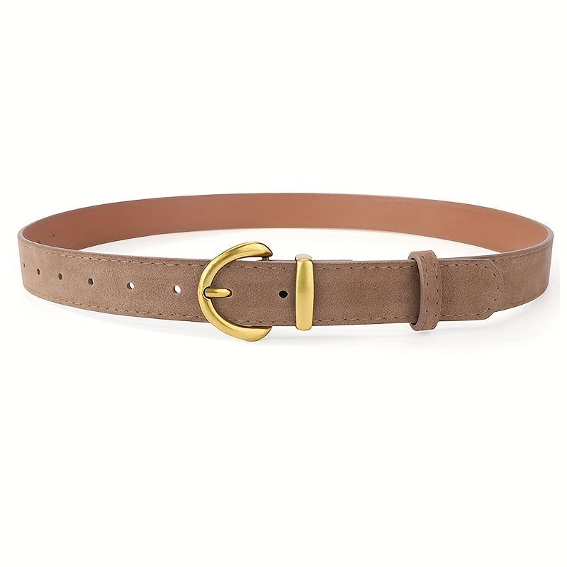 Ceinture à Boucle Classique en Simili Cuir pour Femme Gabrielle — visuel 10