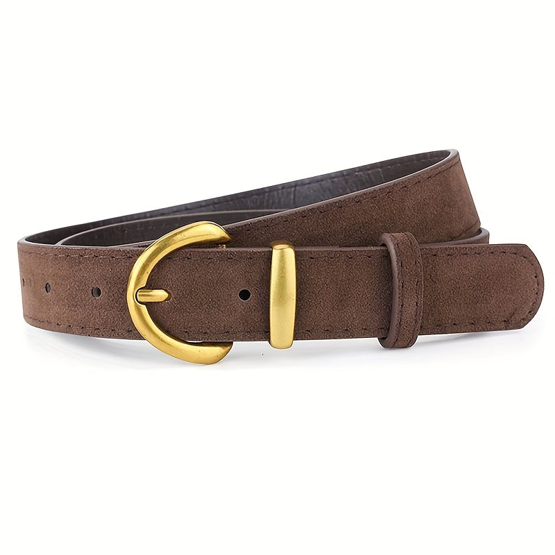 Ceinture à Boucle Classique en Simili Cuir pour Femme Gabrielle — visuel 4