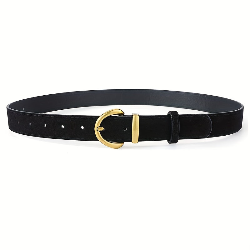 Ceinture à Boucle Classique en Simili Cuir pour Femme Gabrielle — visuel 7