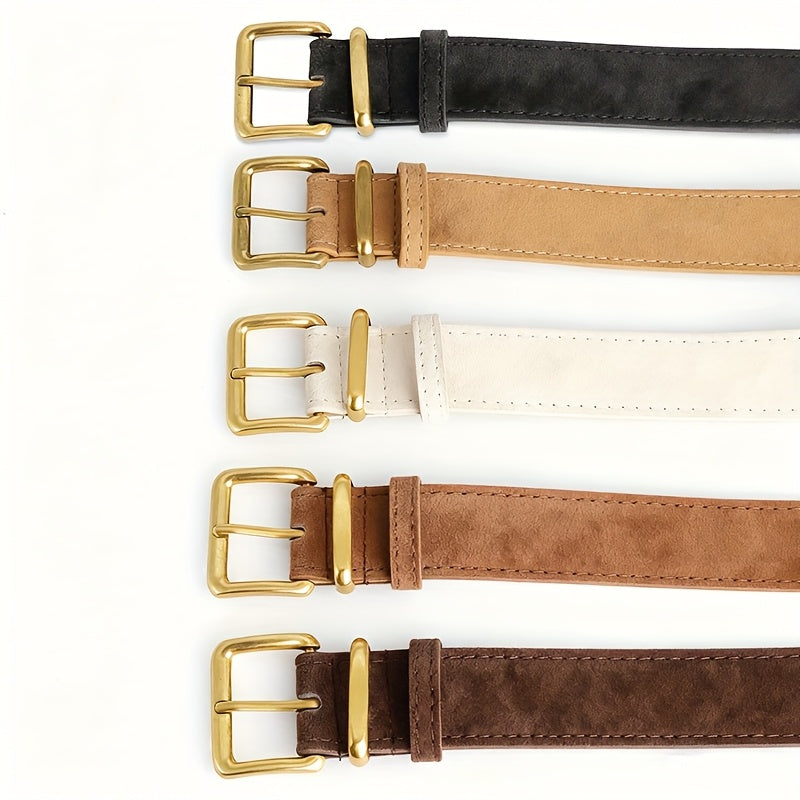 Ceinture à Boucle Classique en Simili Cuir pour Femme Irène — visuel 4