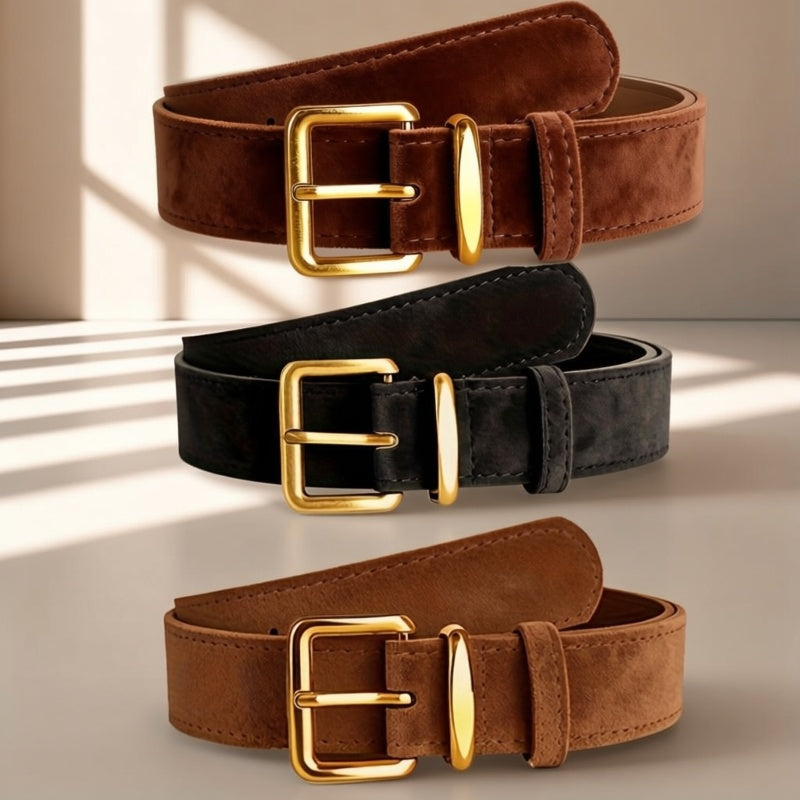 Ceinture à Boucle Classique en Simili Cuir pour Femme Irène — visuel 6
