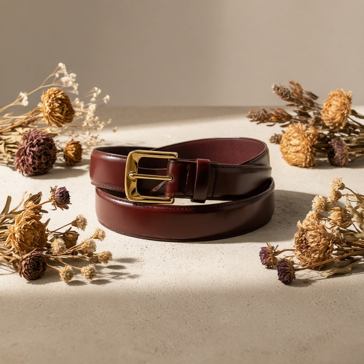 Ceinture à Boucle Classique en Simili Cuir pour Femme Marion — visuel 6