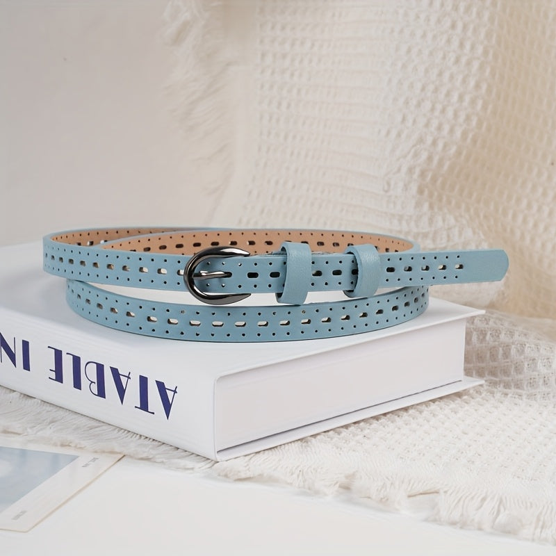 Ceinture à Boucle Classique en Simili Cuir pour Homme Albany — visuel 7