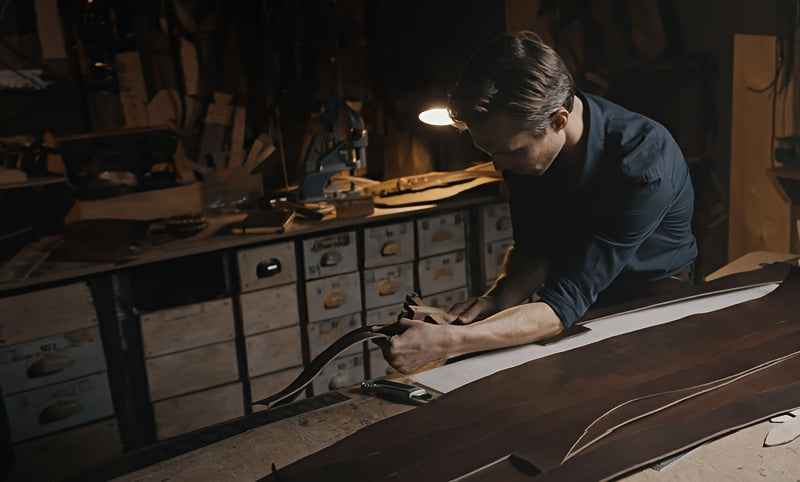 Ceinture à Boucle Classique en Simili Cuir pour Homme Augustin — visuel 5