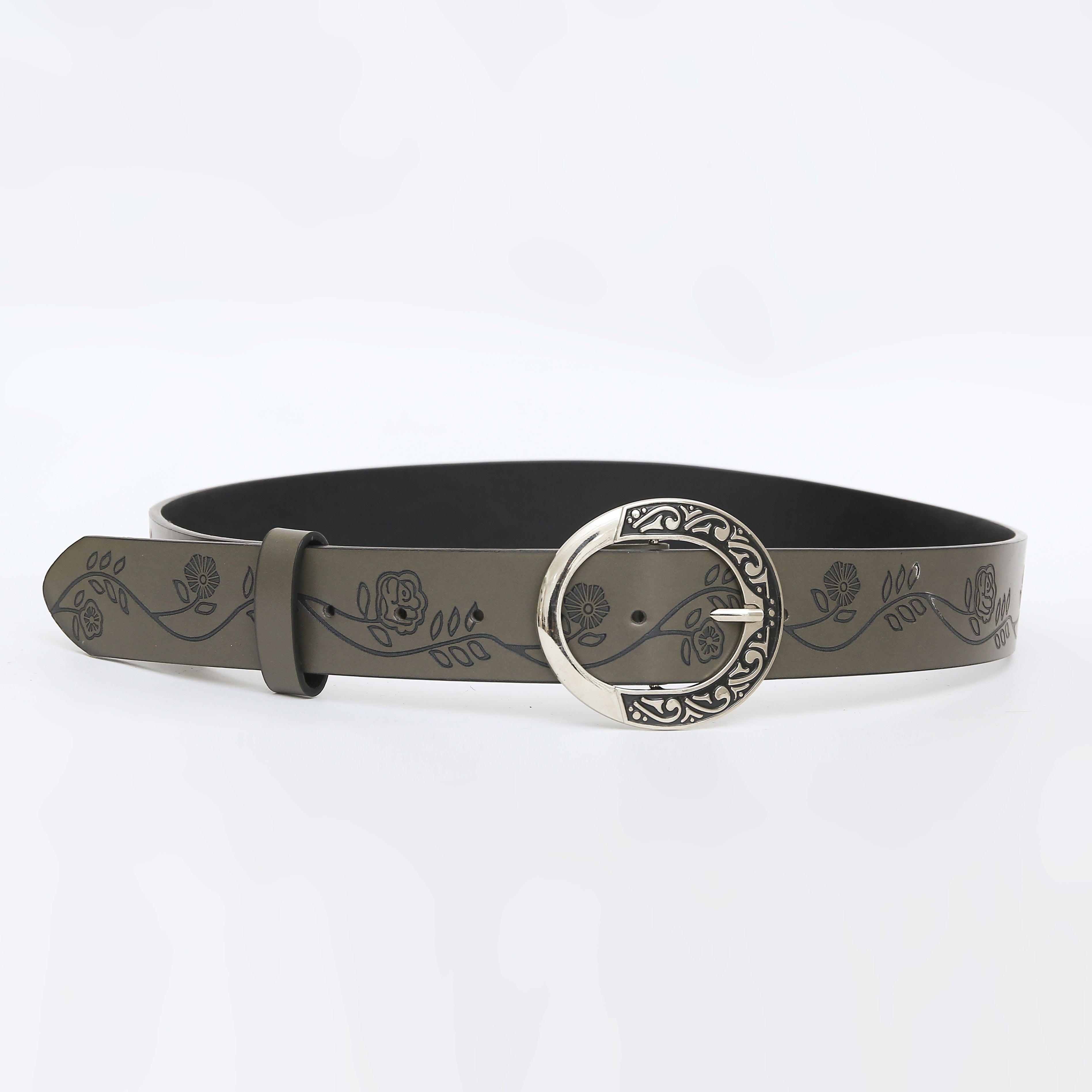 Ceinture à Boucle Classique en Simili Cuir pour Homme Bangor — visuel 5
