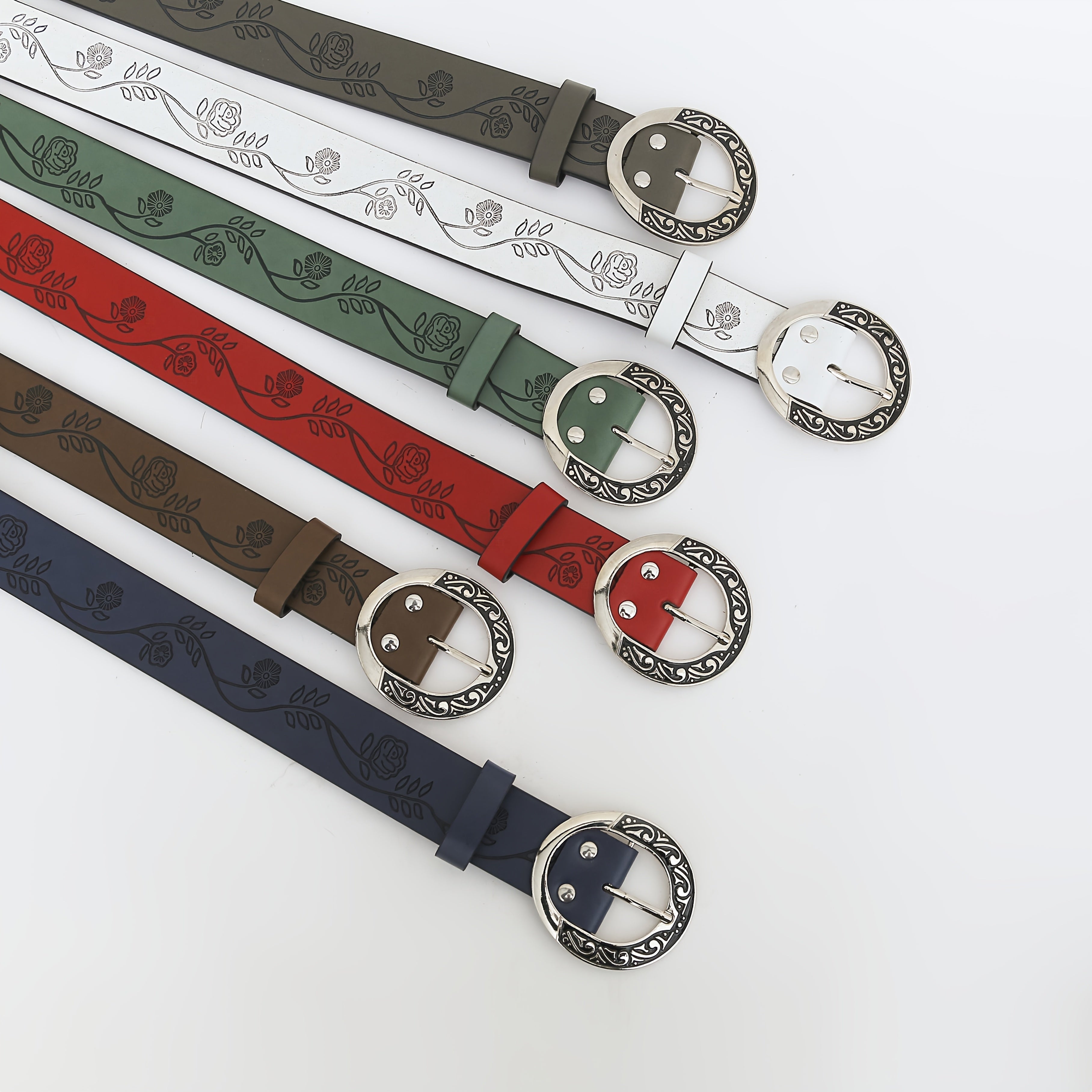 Ceinture à Boucle Classique en Simili Cuir pour Homme Bangor — visuel 6
