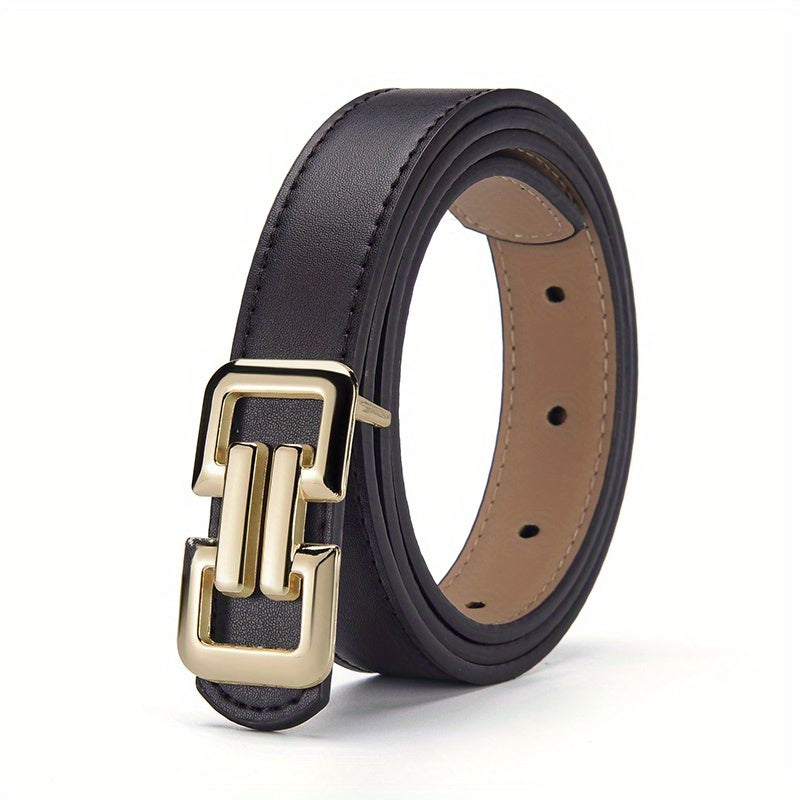 Ceinture à Boucle Classique en Simili Cuir pour Homme Besançon — visuel 7
