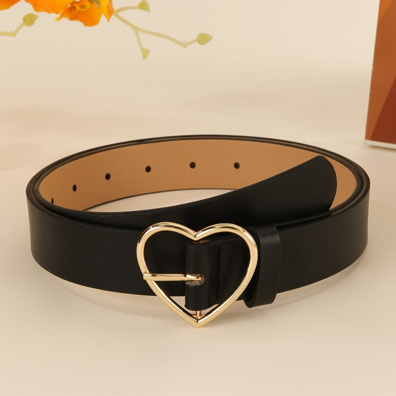 Ceinture à Boucle Classique en Simili Cuir pour Homme Brest — visuel 1