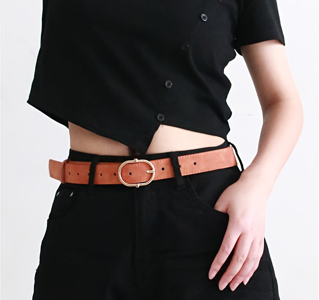 Ceinture à Boucle Classique en Simili Cuir pour Homme Charleroi — visuel 4