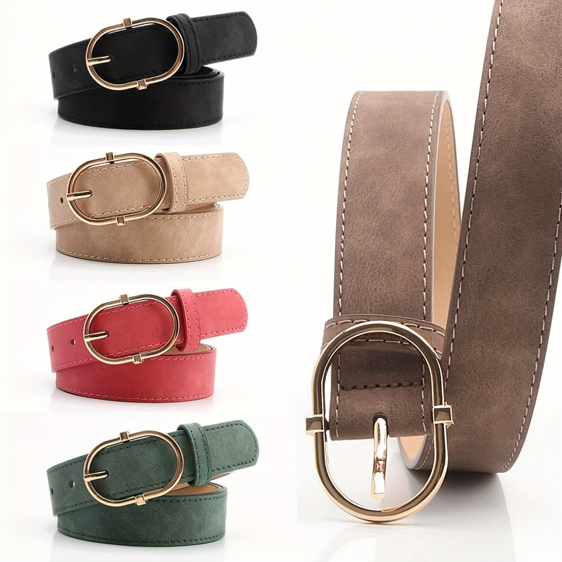Ceinture à Boucle Classique en Simili Cuir pour Homme Charleroi — visuel 8