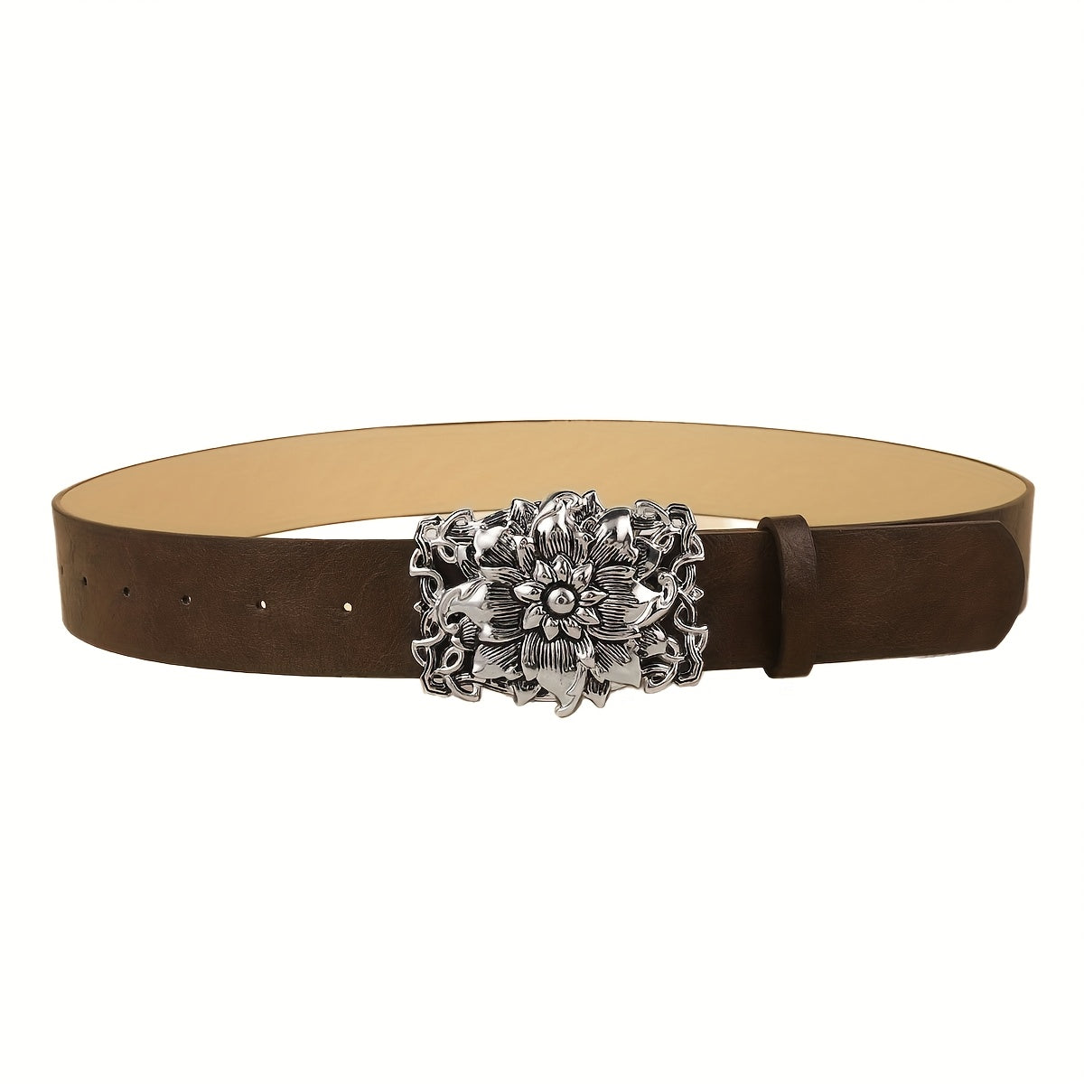 Ceinture à Boucle Classique en Simili Cuir pour Homme Grenoble — visuel 2