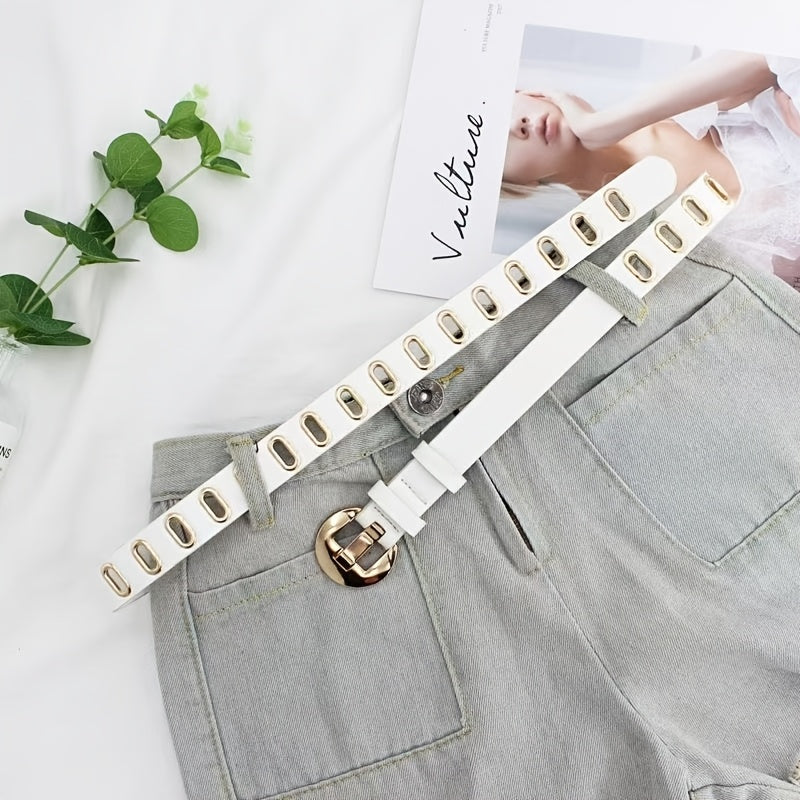 Ceinture à Boucle Classique en Simili Cuir pour Homme Hanovre — visuel 2