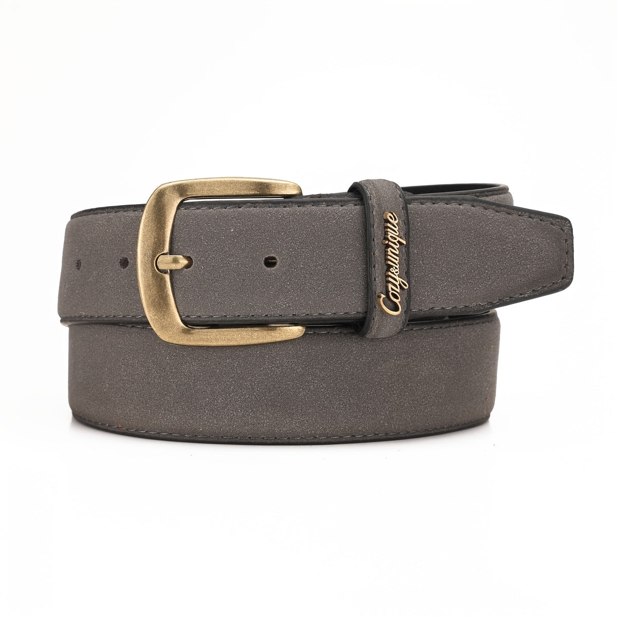 Ceinture à Boucle Classique en Simili Cuir pour Homme Isidore — visuel 8