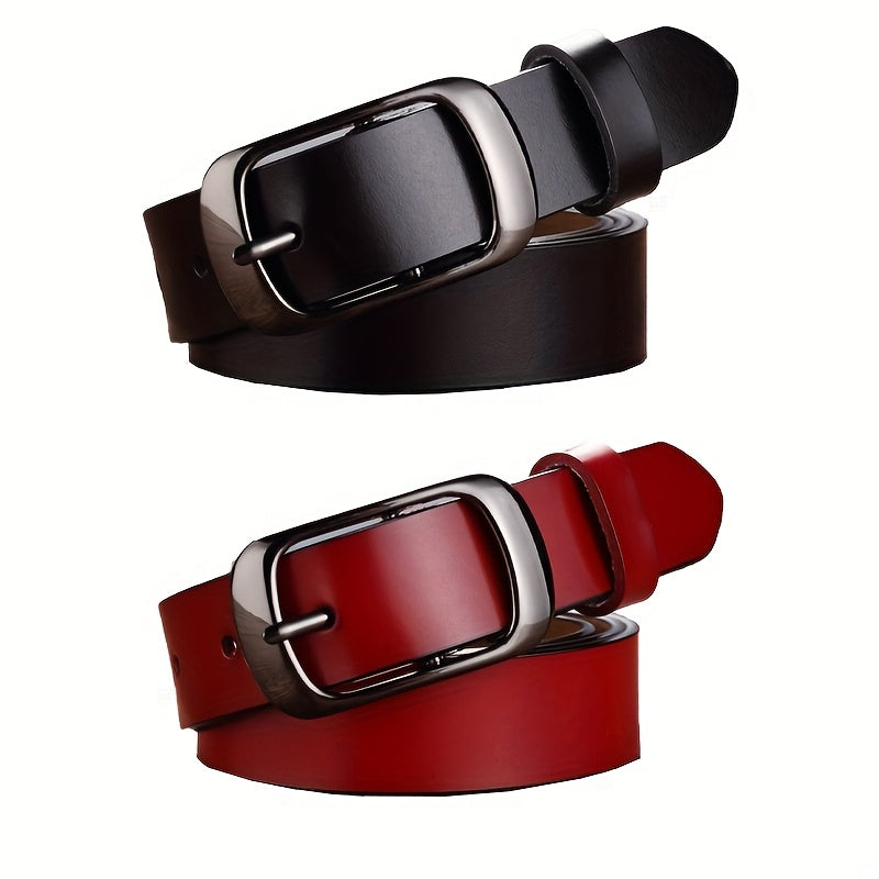 Ceinture à Boucle Classique en Simili Cuir pour Homme Tristan — visuel 2