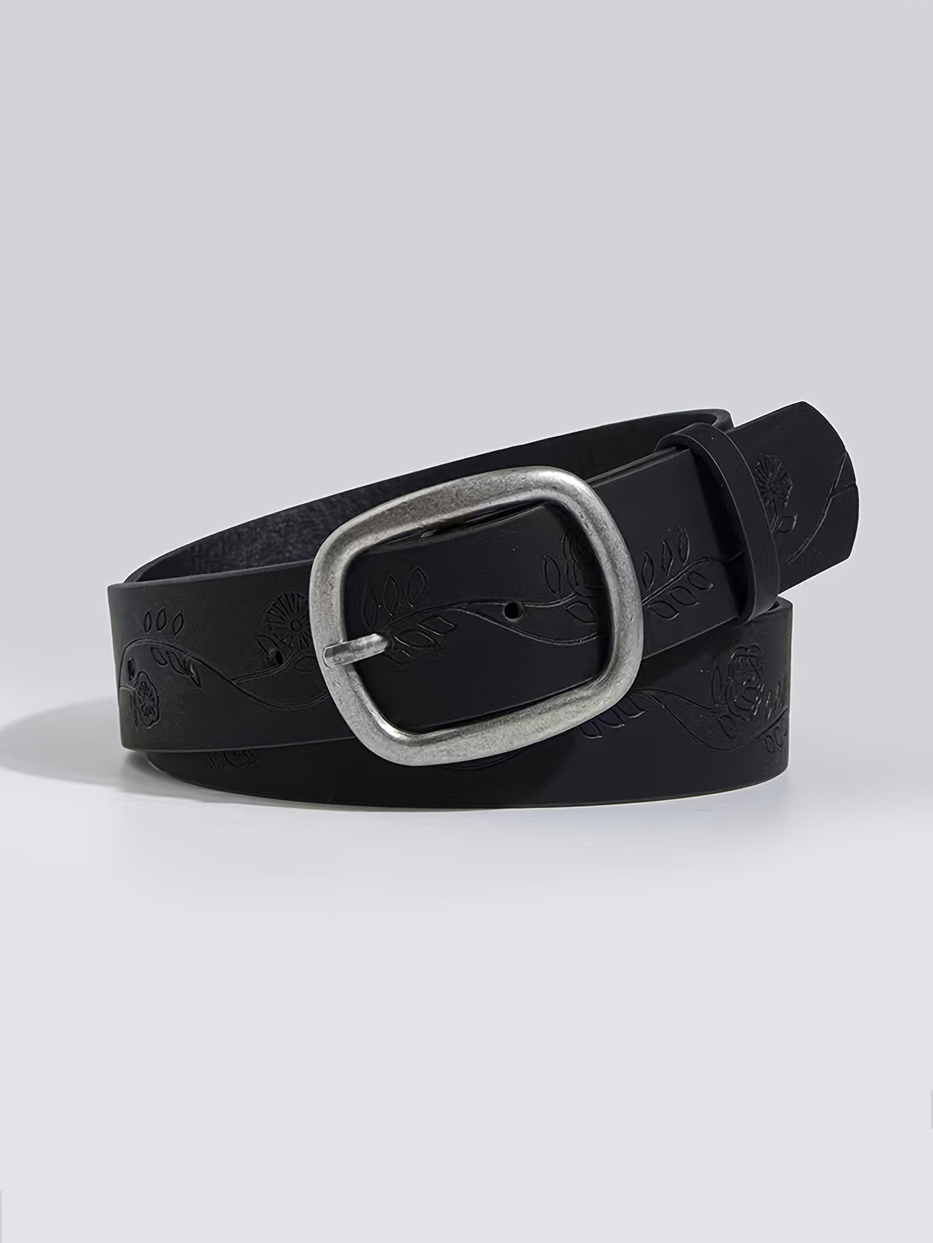 Ceinture à Boucle Classique en Simili Cuir pour Homme Vincent — visuel 12