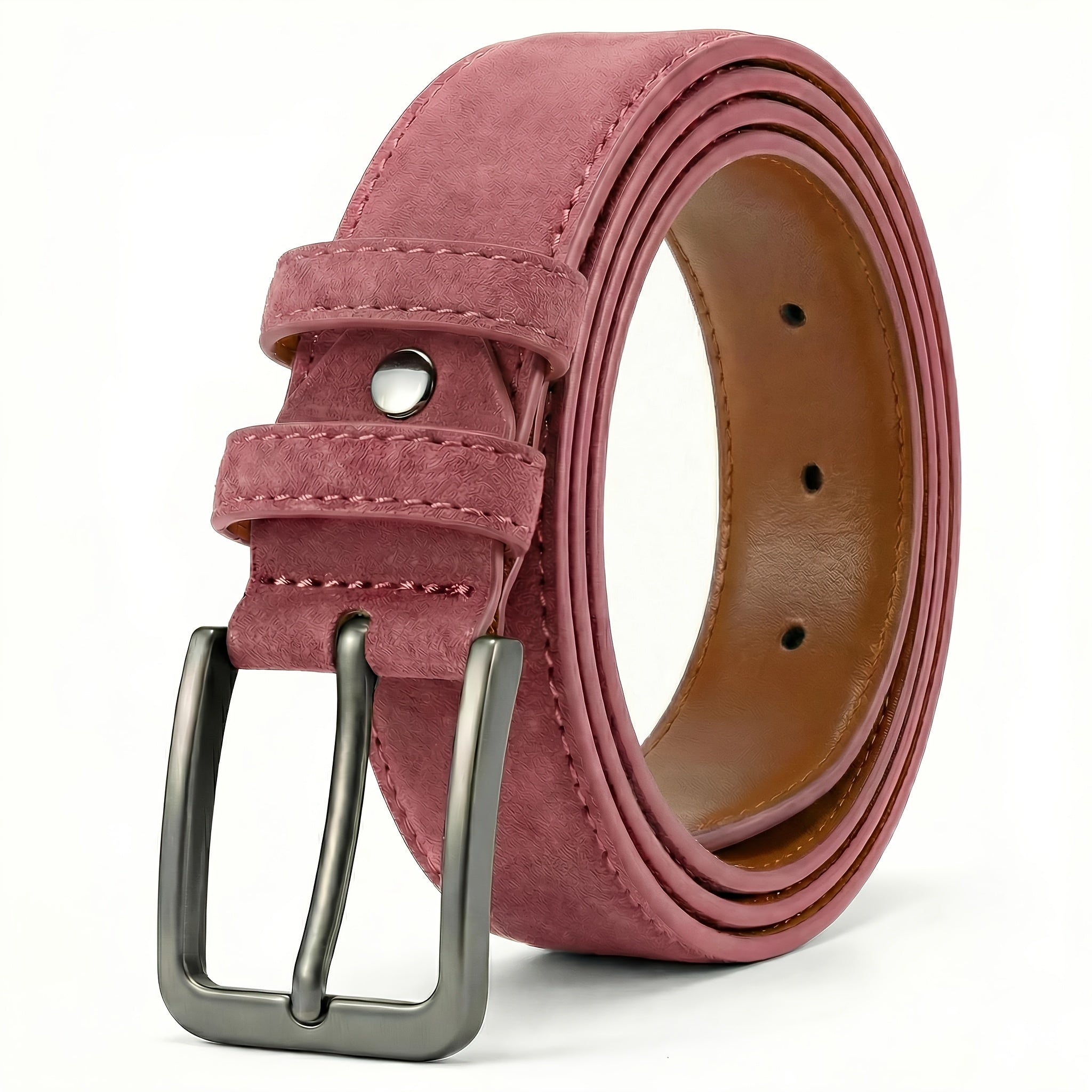 Ceinture à Boucle Classique en Simili Cuir pour Homme Walter — visuel 2
