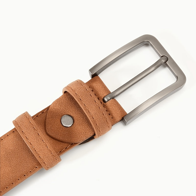 Ceinture à Boucle Classique en Simili Cuir pour Homme Walter — visuel 8