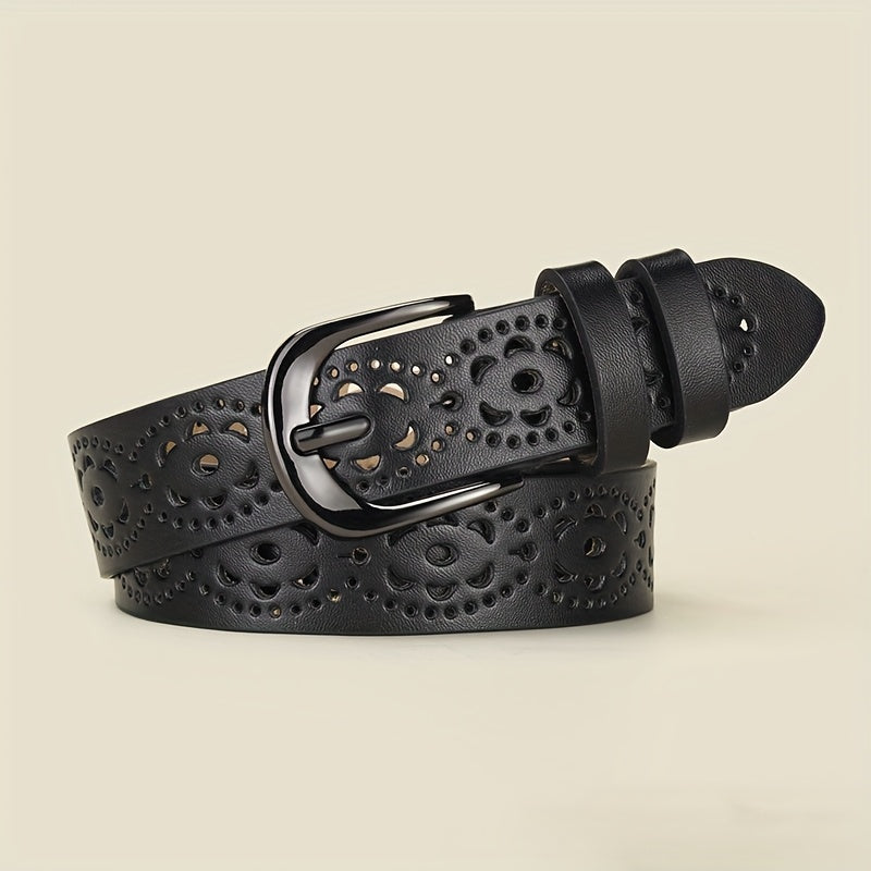 Ceinture à Boucle Classique en Simili Cuir pour Homme Wandrille — visuel 6