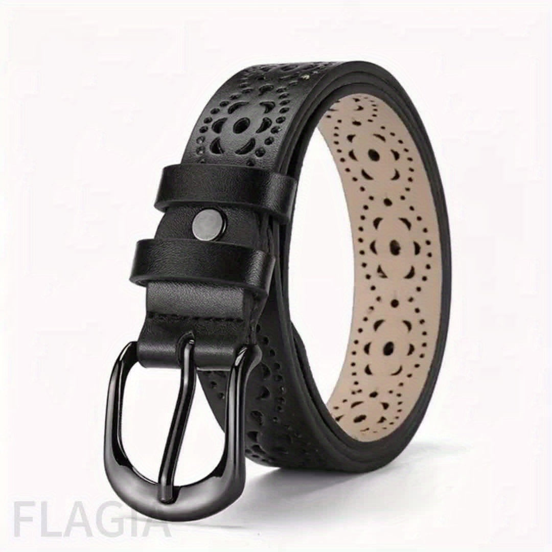 Ceinture à Boucle Classique en Simili Cuir pour Homme Wandrille — visuel 7