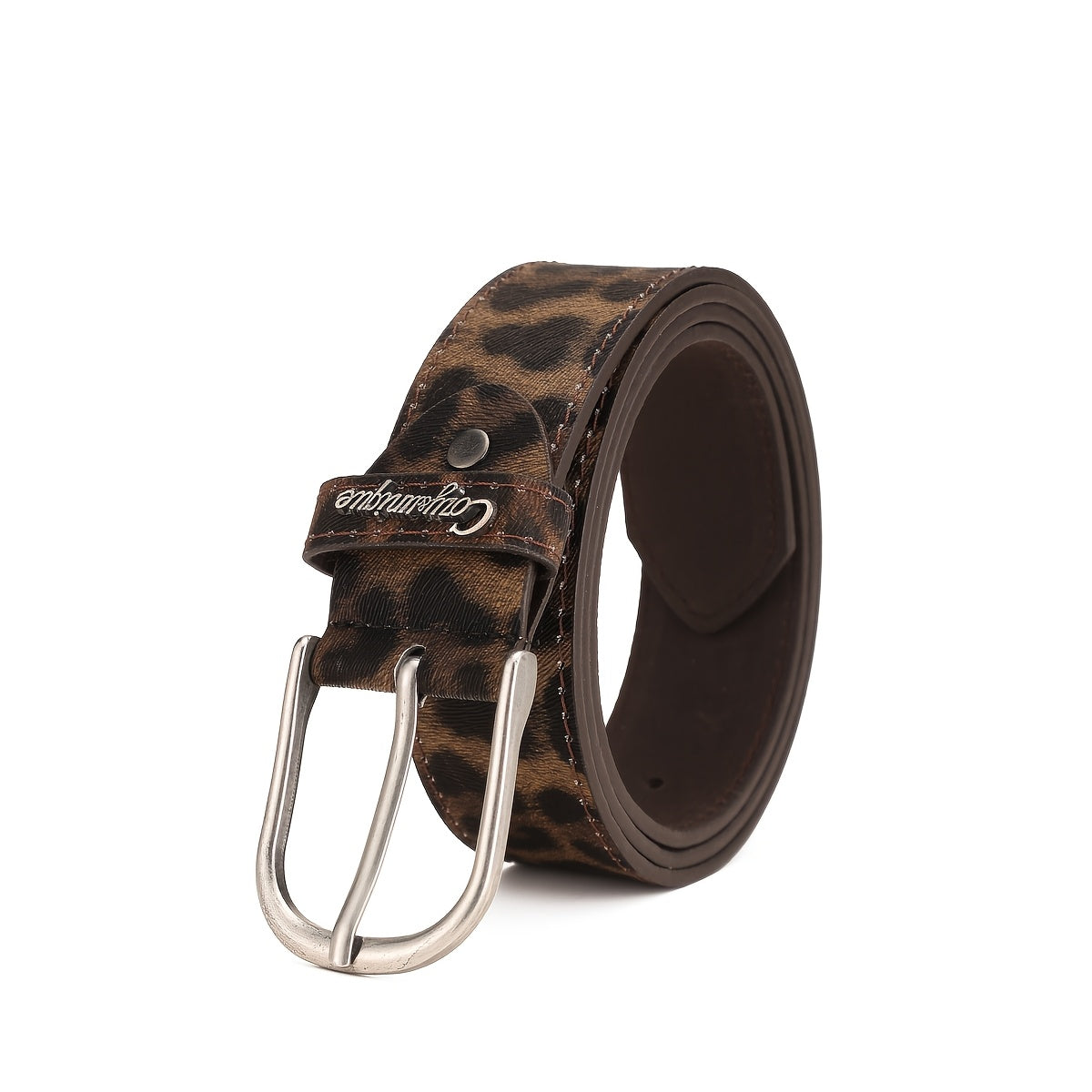 Ceinture à Boucle Classique en Simili Cuir pour Homme Yves — visuel 1