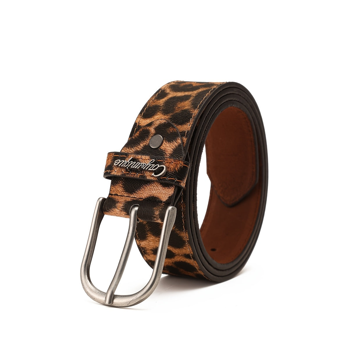 Ceinture à Boucle Classique en Simili Cuir pour Homme Yves — visuel 2