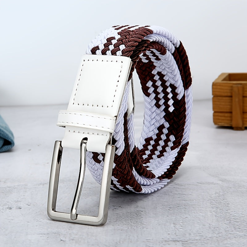 Ceinture à Boucle Classique en Tissu pour Homme Séverin — visuel 2