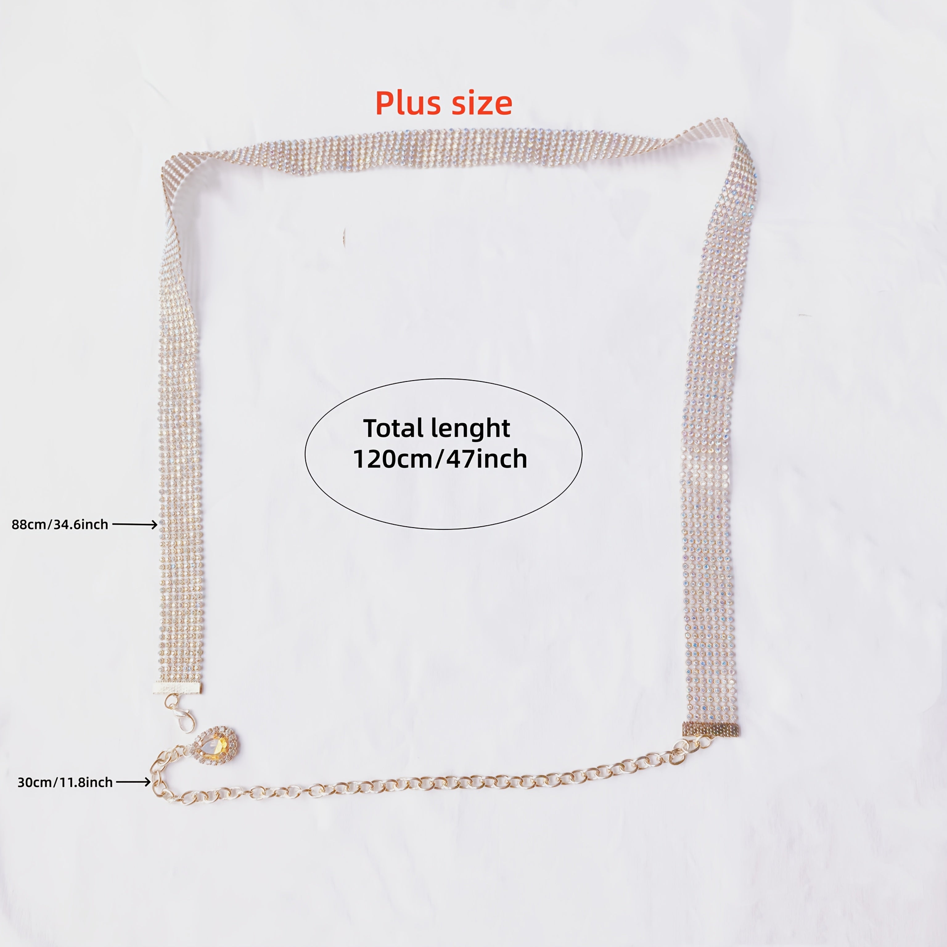 Ceinture Cloutée Chaîne pour Femme Venise — visuel 7
