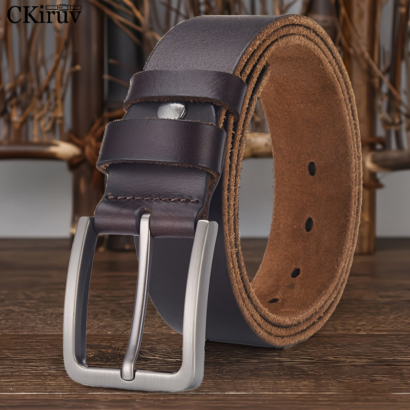 Ceinture Cloutée en Cuir pour Homme Ferdinand — visuel 2