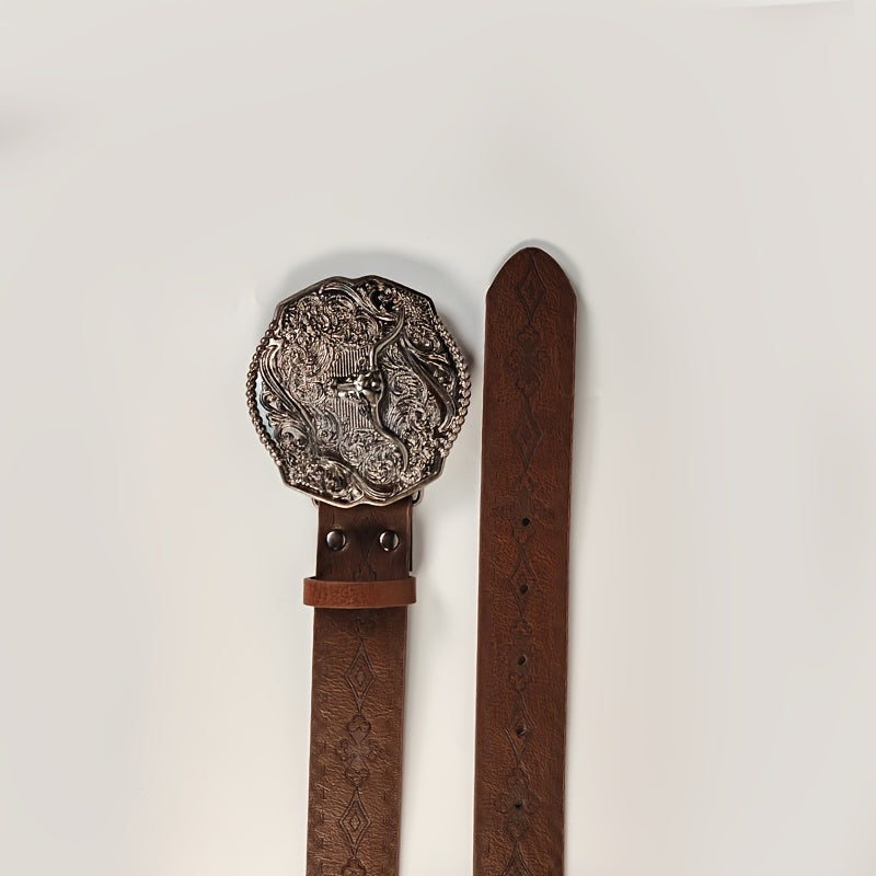 Ceinture Cloutée en Simili Cuir pour Femme Alberte — visuel 2