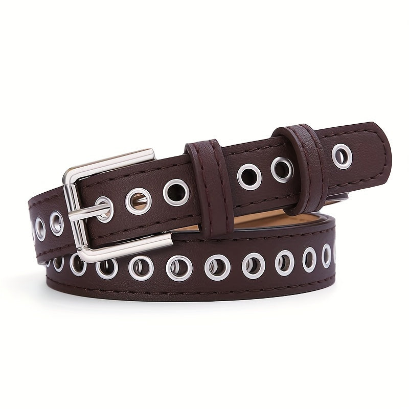 Ceinture Cloutée en Simili Cuir pour Femme Basilie — visuel 2