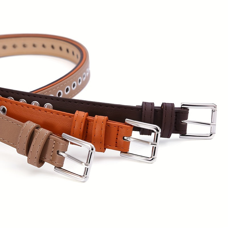 Ceinture Cloutée en Simili Cuir pour Femme Basilie — visuel 6