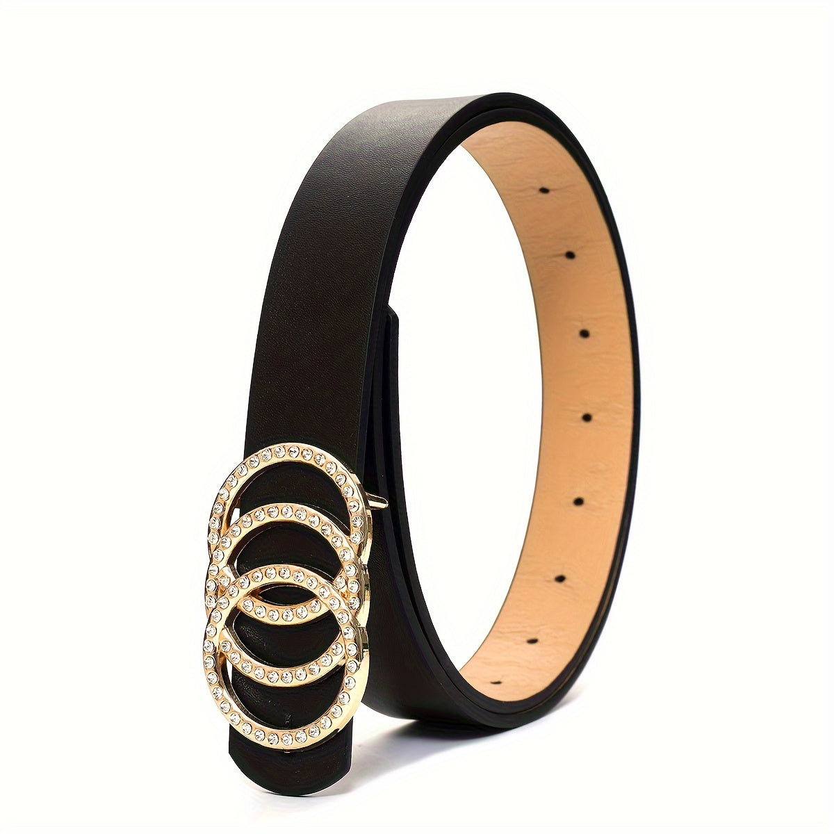 Ceinture Cloutée en Simili Cuir pour Femme Cordoue — visuel 1