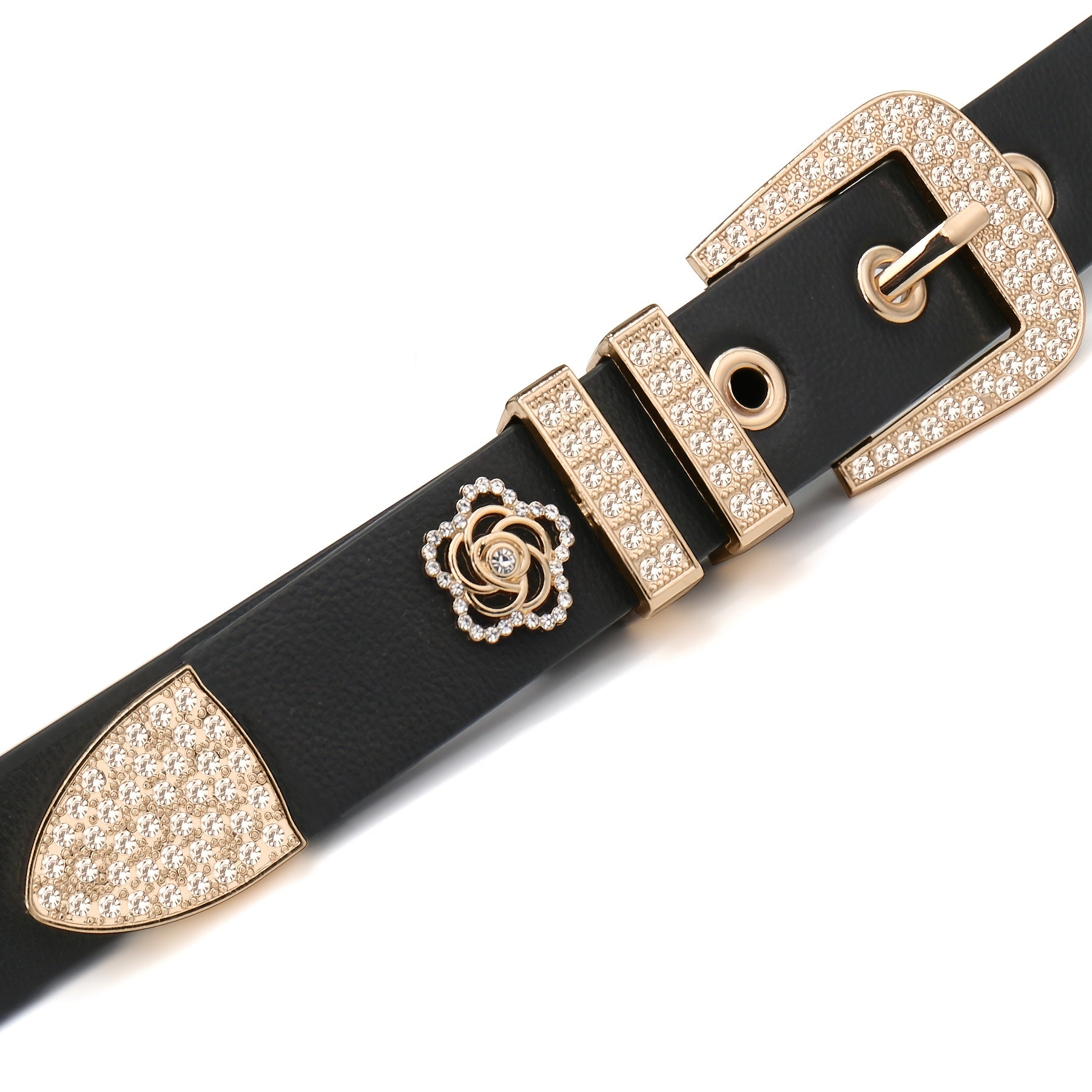 Ceinture Cloutée en Simili Cuir pour Femme Servane — visuel 6