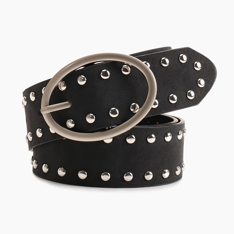 Ceinture Cloutée en Simili Cuir pour Homme Arras — visuel 5