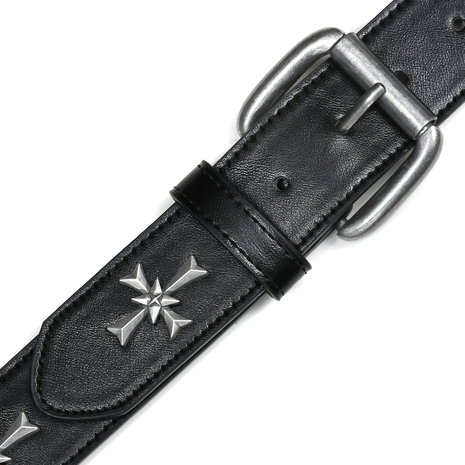 Ceinture Cloutée en Simili Cuir pour Homme Fulbert — visuel 6
