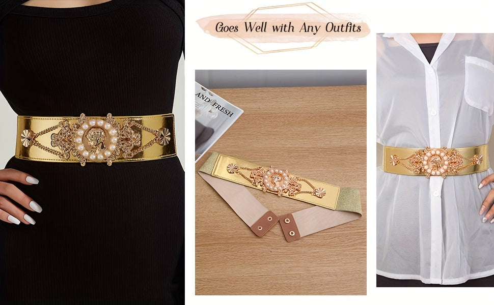 Ceinture Corset Cloutée pour Femme Valldemossa — visuel 1